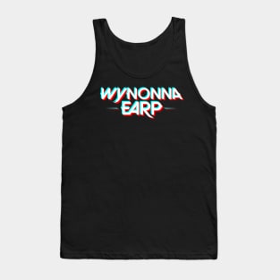 Wynonna Earp Logo Glitch Tank Top
